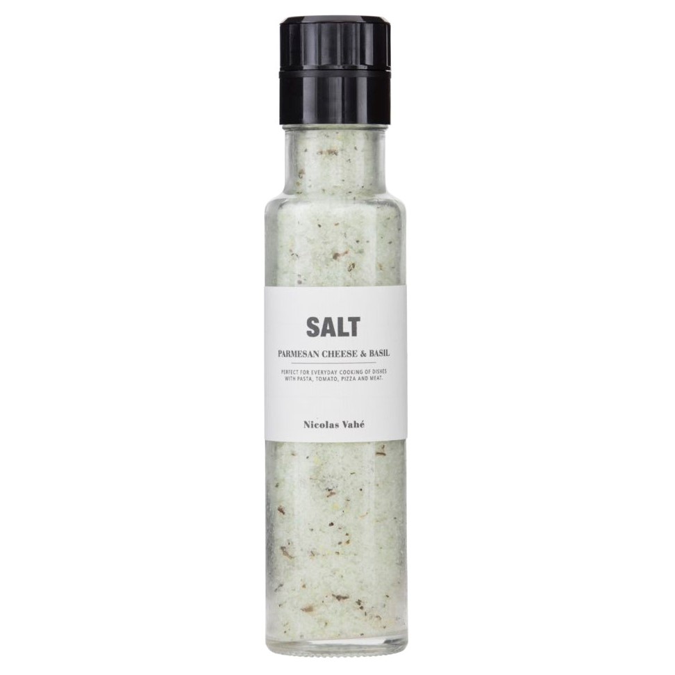 Sůl s parmazánem a bazalkou Nicolas Vahé 320 g