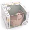 Silikonová mistička PEEKABOO RAFFI Done by Deer 275 ml růžová