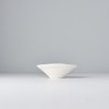 Nepravidelná miska na omáčku MODERN WHITE MIJ 11 cm 100 ml, bílá