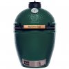 Gril na dřevěné uhlí L 46 cm, + pojízdný stojan + ConvEGGtor + pohrabáč, Big Green Egg