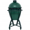 Gril na dřevěné uhlí L 46 cm, + pojízdný stojan + ConvEGGtor + pohrabáč, Big Green Egg