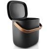 215639 4 odpadkovy kos reflect 6 l cerna plast eva solo