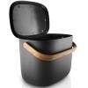 215645 5 odpadkovy kos reflect 16 l cerna plast eva solo