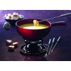 Fondue set Emile Henry granátová 24 cm 2,5 l