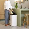 225861 2 dotykovy odpadkovy kos bo touch bin 30 l bila ocel brabantia