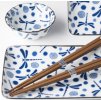 Sushi set Blue Dragonfly 6 ks MIJ