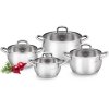 Sada nerezových hrnců LT1111 Lamart 4 ks