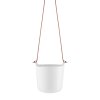 Samozavlažovací závěsný květináč křídově bílá O 15 cm Eva Solo