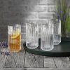 Set 4 sklenic na long drink Jules