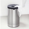 kos na pradlo s plastovym vikem brabantia matny ocelovy 60 l 6
