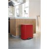 pedalovy odpadkovy kos bo brabantia cerveny 60 l 13