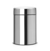 179099 odpadkovy kos slide bin de luxe brabantia matny ocelovy 5 l 1