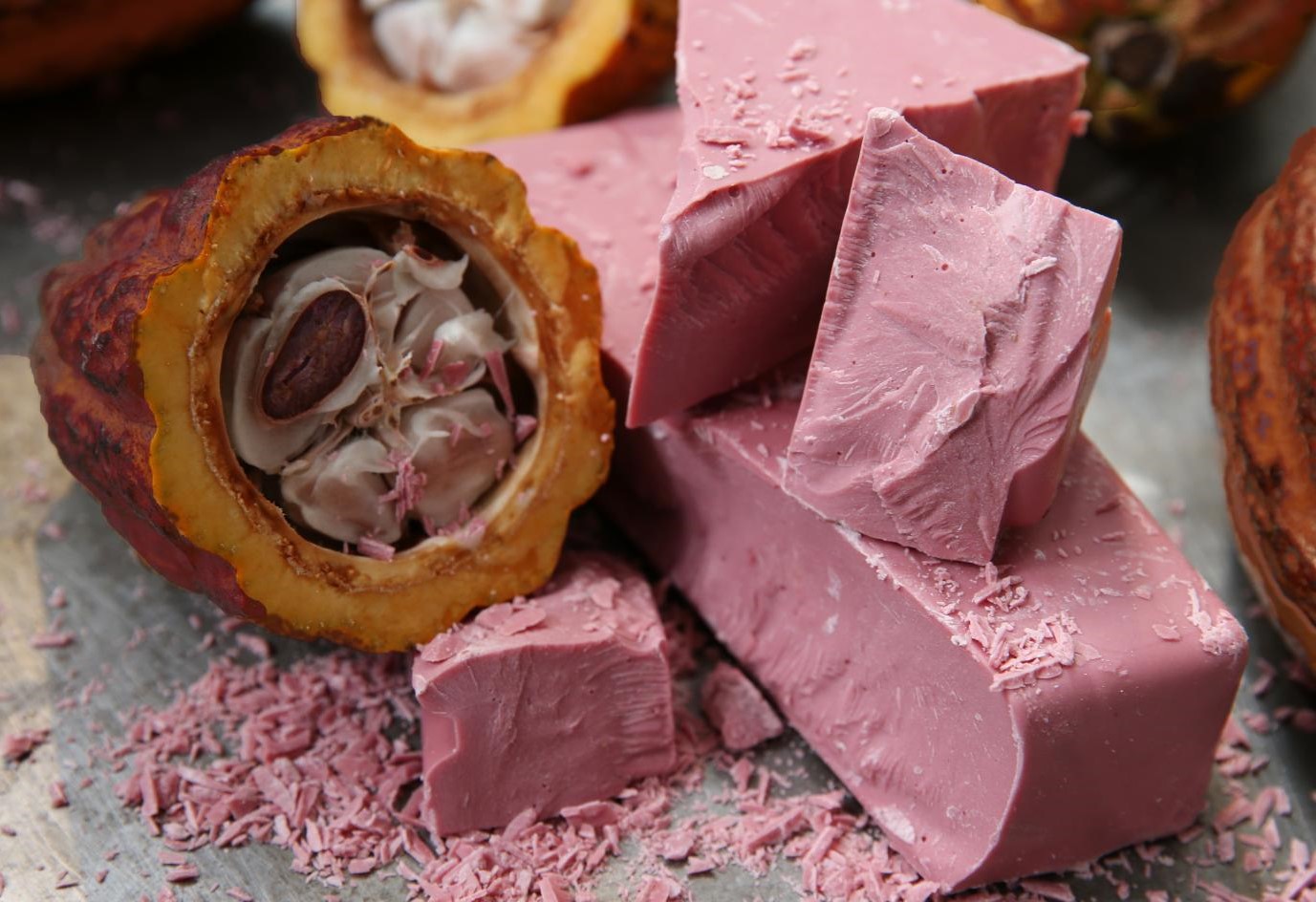 Čokoláda Ruby Callebaut