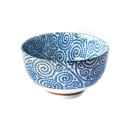Malá miska Blue Scroll 13,5 cm 500 ml