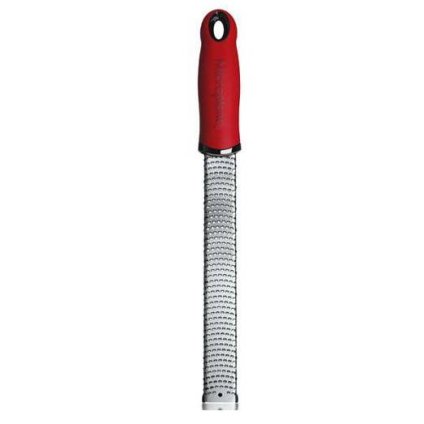 Ručné strúhadlo jemné Premium Classic Microplane červené 32,5 cm