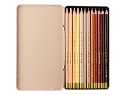 Sada ceruziek, 12 ks, farba pleti, Printworks