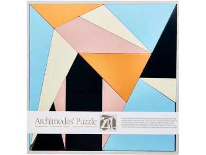 Puzzle ARCHIMEDES, 14 ks, drevo, Printworks