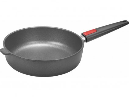 Panvica na soté TITANIUM NOWO 28 cm, na indukciu, odnímateľná rukoväť, titánová, WOLL