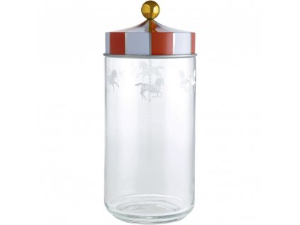 Kuchynská dóza CIRCUS, 1,5 l, číra, Alessi