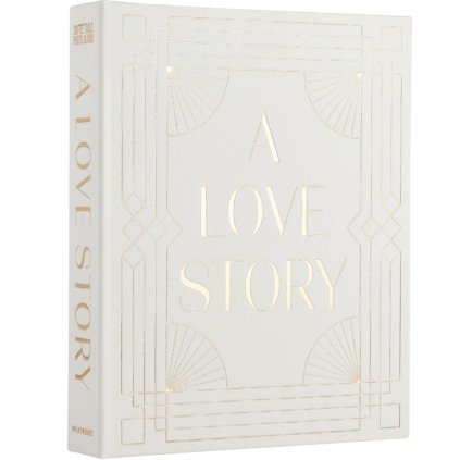 Fotoalbum A LOVE STORY, biela, Printworks