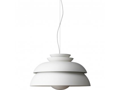 Závesná lampa CONCERT 55 cm, biela, Fritz Hansen