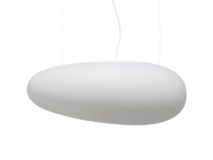Závesná lampa AVION 85 cm, biela, Fritz Hansen