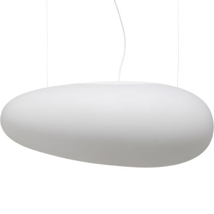 Závesná lampa AVION 85 cm, biela, Fritz Hansen