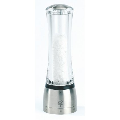 Mlynček na soľ Daman DAMAN 21 cm, brúsená nerezová oceľ, Peugeot