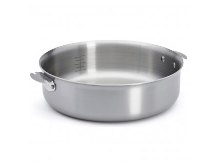 Sauté panvica ALCHIMY LOQY 28 cm, strieborná, nerezová oceľ, de Buyer