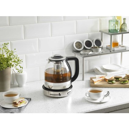 Skleněná rychlovarná konvice na čaj KitchenAid 1,5 l