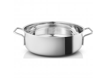 Sauté panvica 28 cm, strieborná, nerezová oceľ, Eva Solo