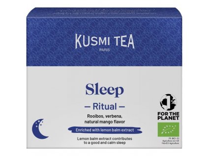 Bylinný čaj SLEEP RITUAL, 18 mušelínových vrecúšok, Kusmi Tea