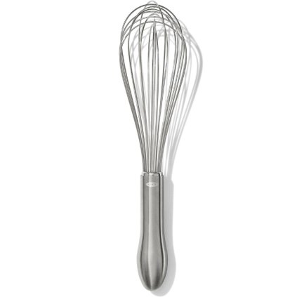 Metla STEEL 34 cm, strieborná, nerezová oceľ, OXO