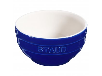 Jedálenská miska 700 ml, modrá, keramika, Staub