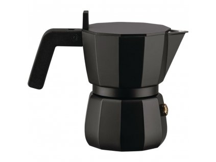 Moka kávovar MOKA 70 ml, čierny, hliník, Alessi