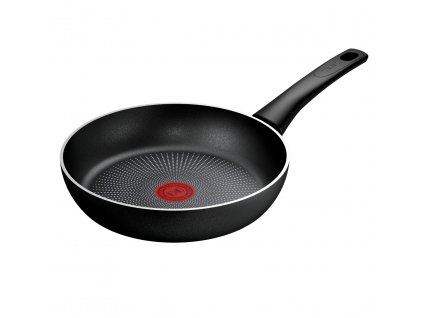 Nepriľnavá panvica FORCE C2920453 24 cm, čierna, hliník, Tefal