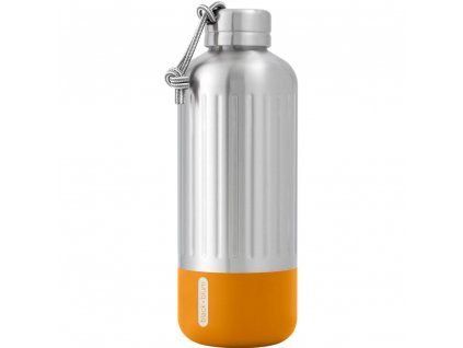 Fľaša na vodu EXPLORER 850 ml, oranžová, nerezová oceľ, Black+Blum