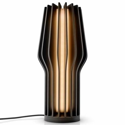 Prenosná stolová lampa RADIANT 25 cm, LED, čierna, plast, Eva Solo