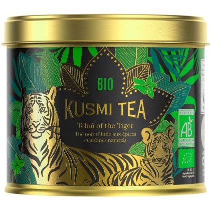 Čierny čaj TCHAI OF THE TIGER, 100 g plechovka, Kusmi Tea