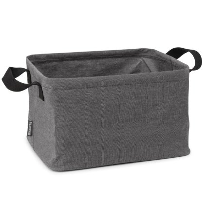 Vrecko na bielizeň 35 l, farba čierne korenie, látka, Brabantia