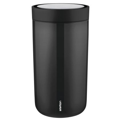Cestovný hrnček TO GO CLICK 200 ml, čierny, Stelton