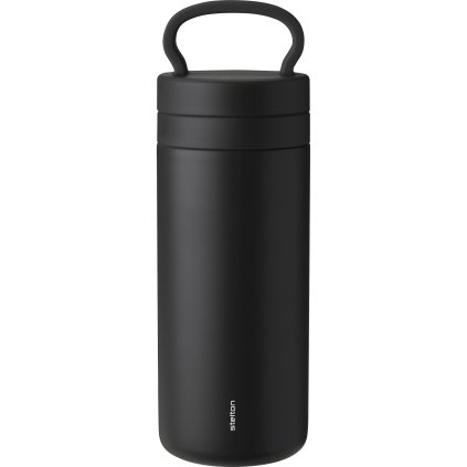 Cestovný hrnček TABI 400 ml, čierna, Stelton