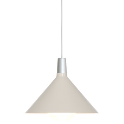 Závesná lampa BOWER 35 cm, biela, hliník, Tala
