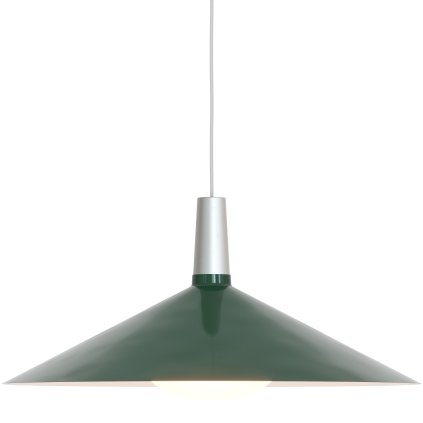 Závesná lampa BOWER 60 cm, zelená, hliník, Tala