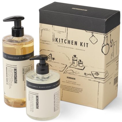 Tekuté mydlo na umývanie riadu SALVIA & SEA BUCKTHORN 750 ml, s mydlom na ruky, Humdakin