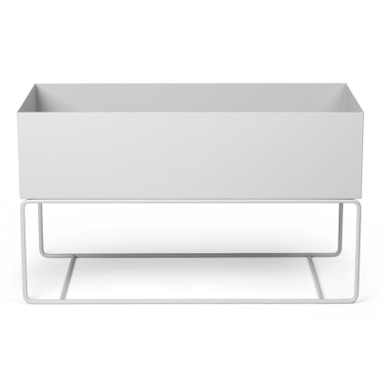Kvetináč PLANT BOX 77 cm, biela, železo, ferm LIVING
