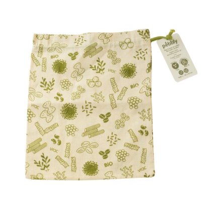 221354 opakovane pouzitelny sacek na uskladneni potravin nba156 25 x 30 cm bavlna pebbly