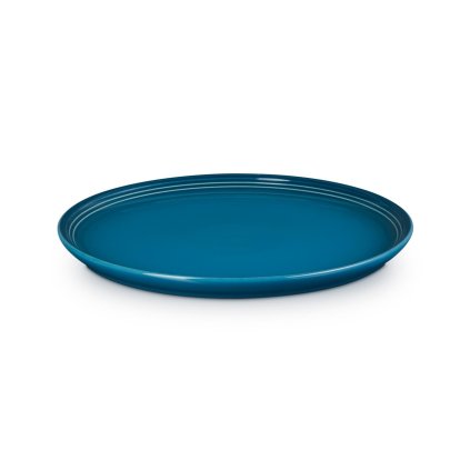 224106 prilohovy talir coupe 22 cm deep teal kamenina le creuset