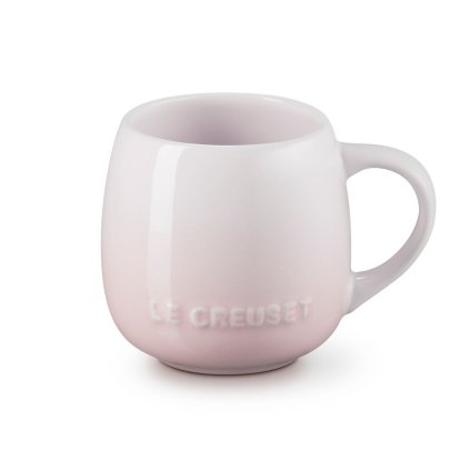 224406 hrnek coupe 320 ml shell pink kamenina le creuset