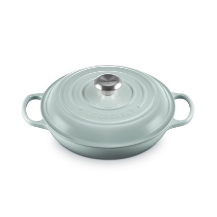 224325 kastrol signature 26 cm 2 2 l sea salt litina le creuset